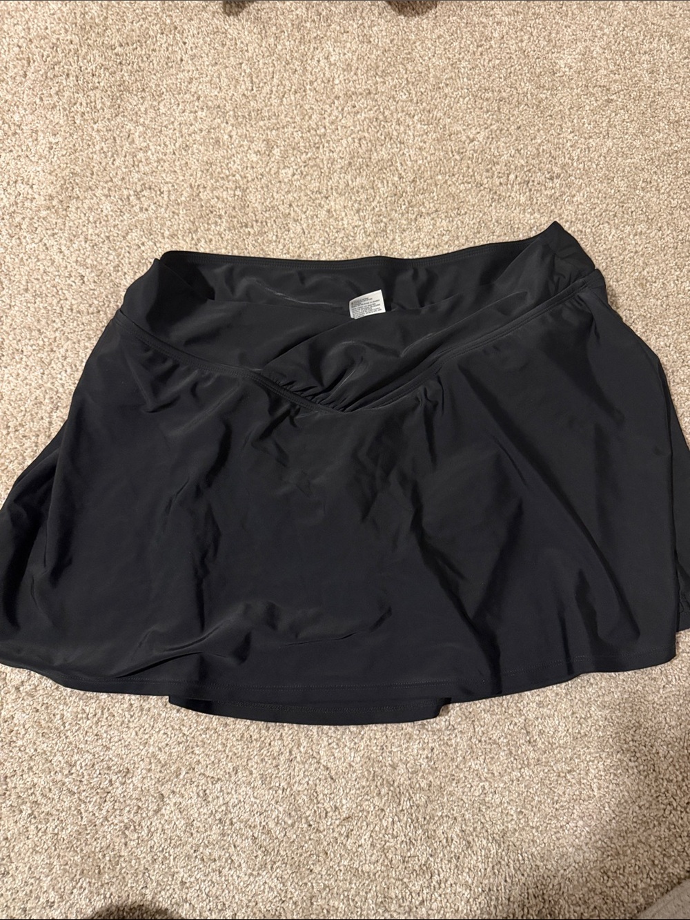 Black Lands End Swim Skirt